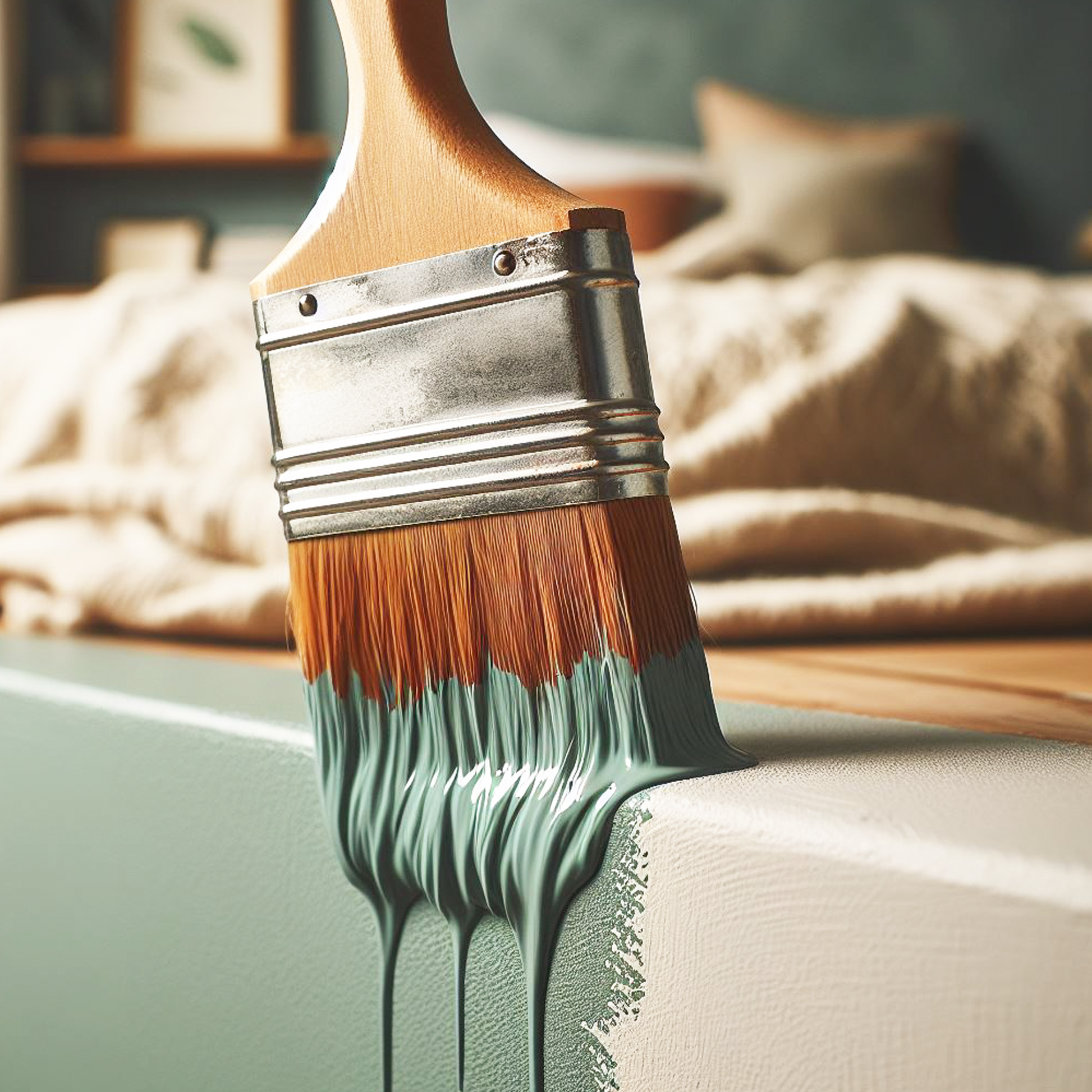 aganthus green paint brush