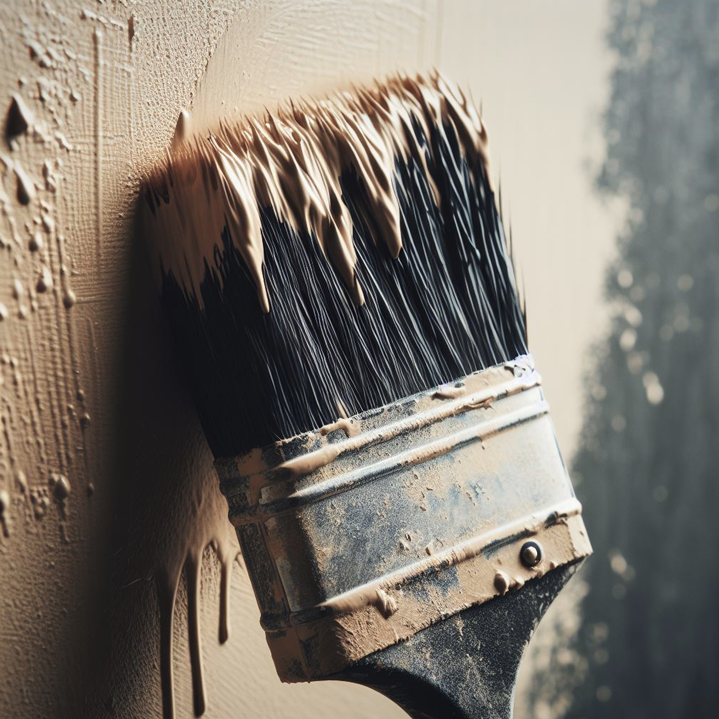 alexandria beige paint brush