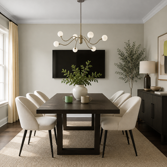 apparition painted dining room