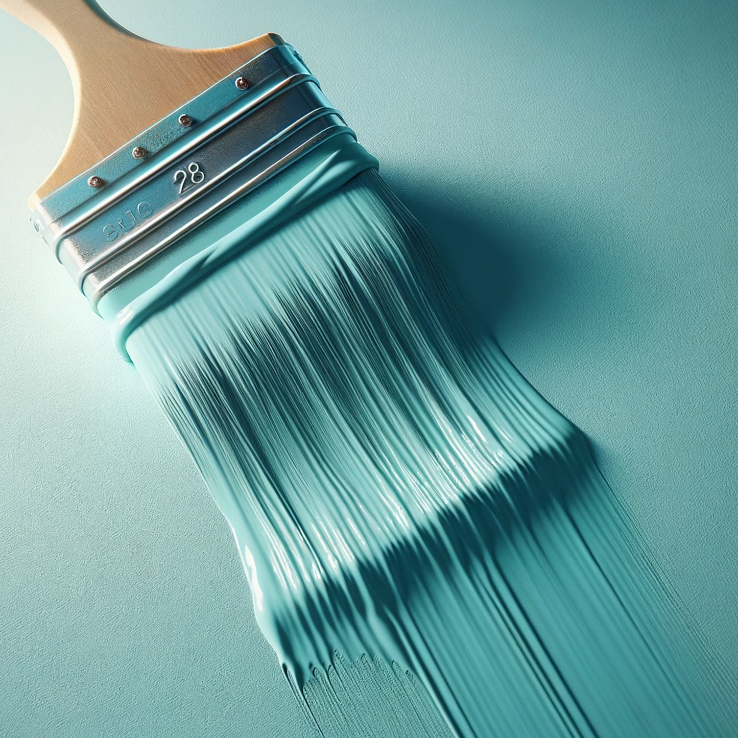 arctic blue paint brush