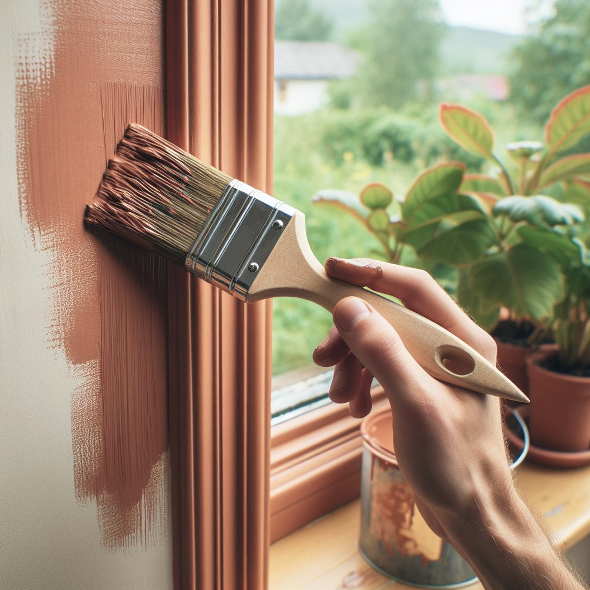 audubon russet paint brush