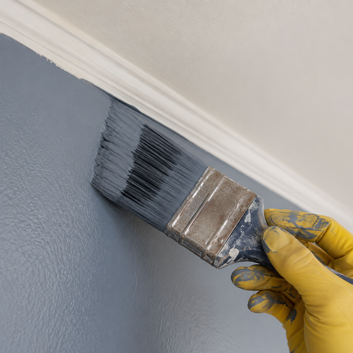 bachelor blue paint brush