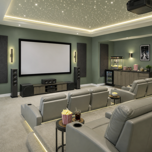 backwoods painted theater