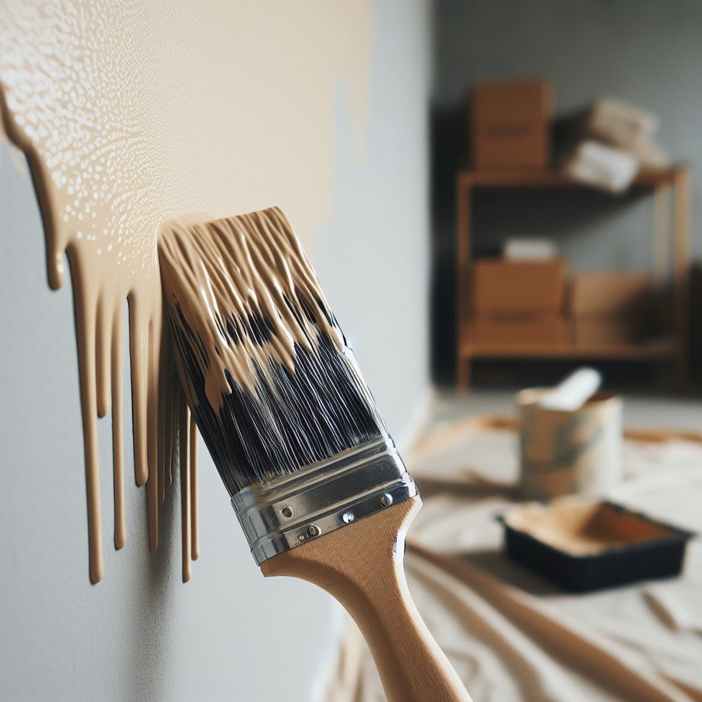 bar harbor beige paint brush