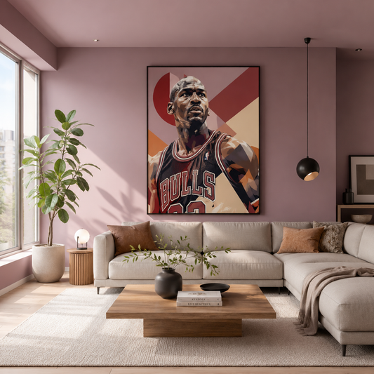 barberry painted living room