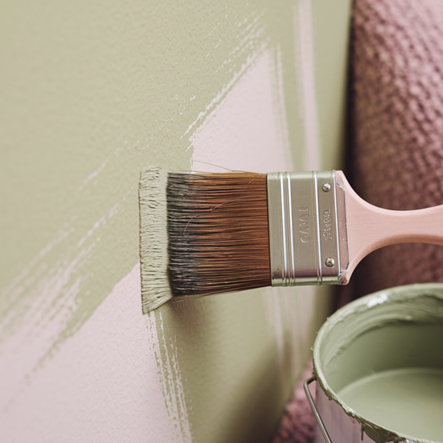 bassett hall green paint brush