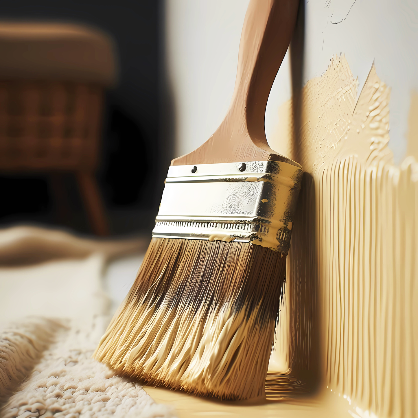 beacon hill damask paint brush