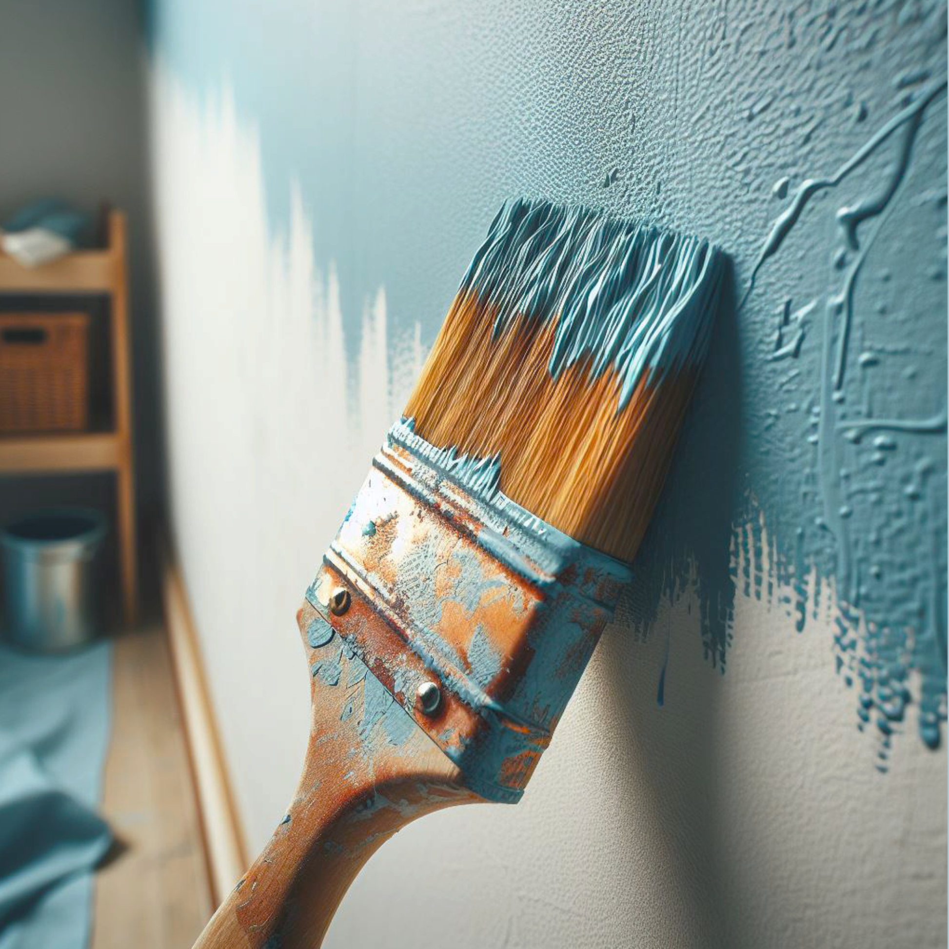 blue bay marina paint brush
