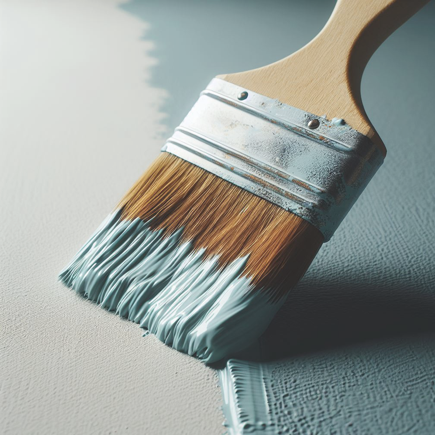 blue echo paint brush