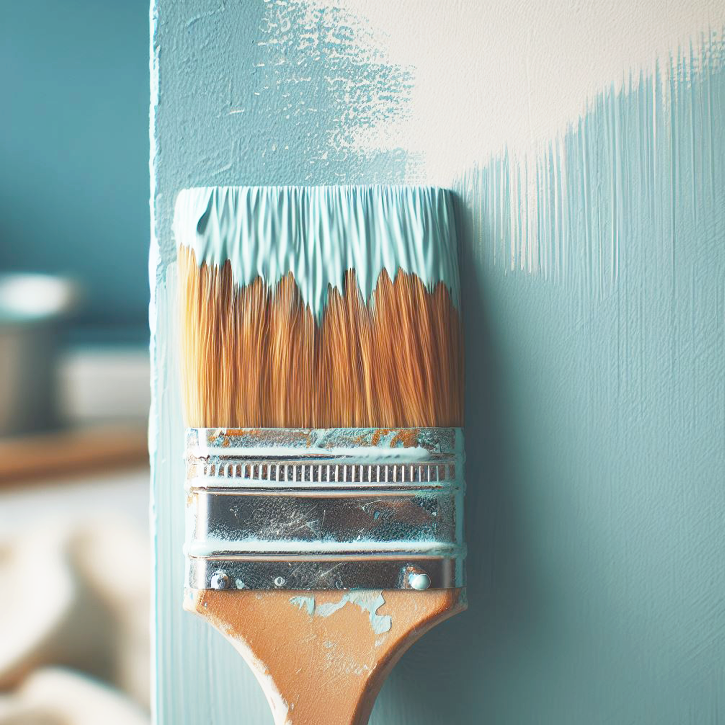 blue haze paint brush