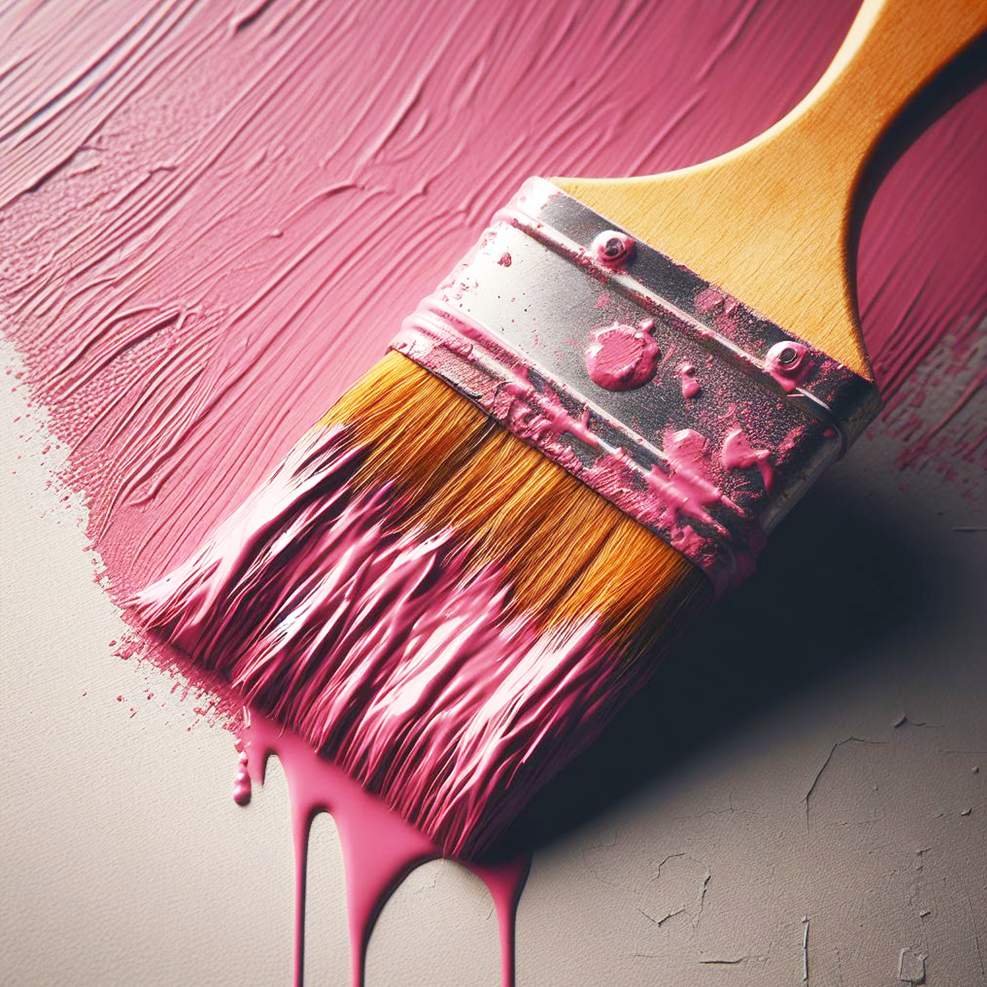 blushing bride paint brush