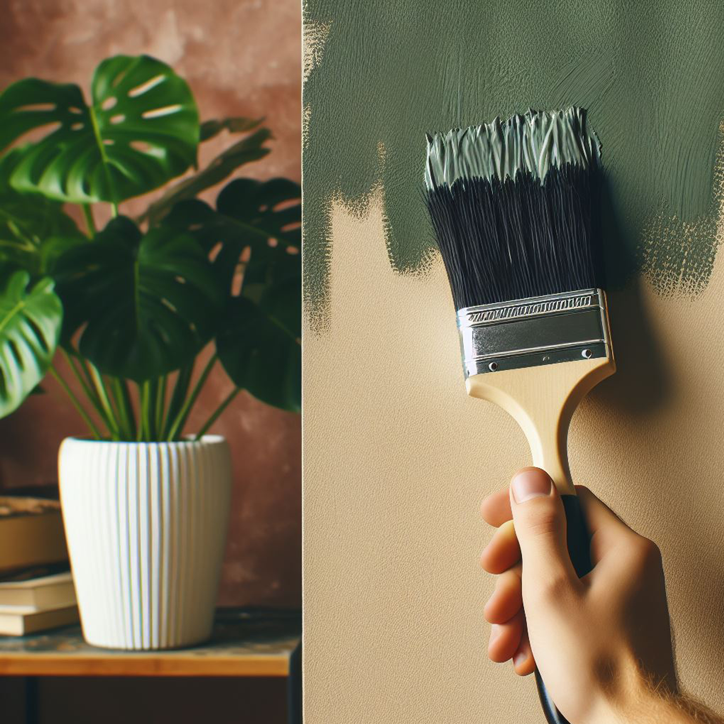 boreal forest paint brush