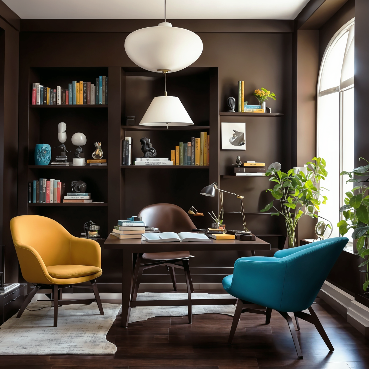 branchport brown painted library
