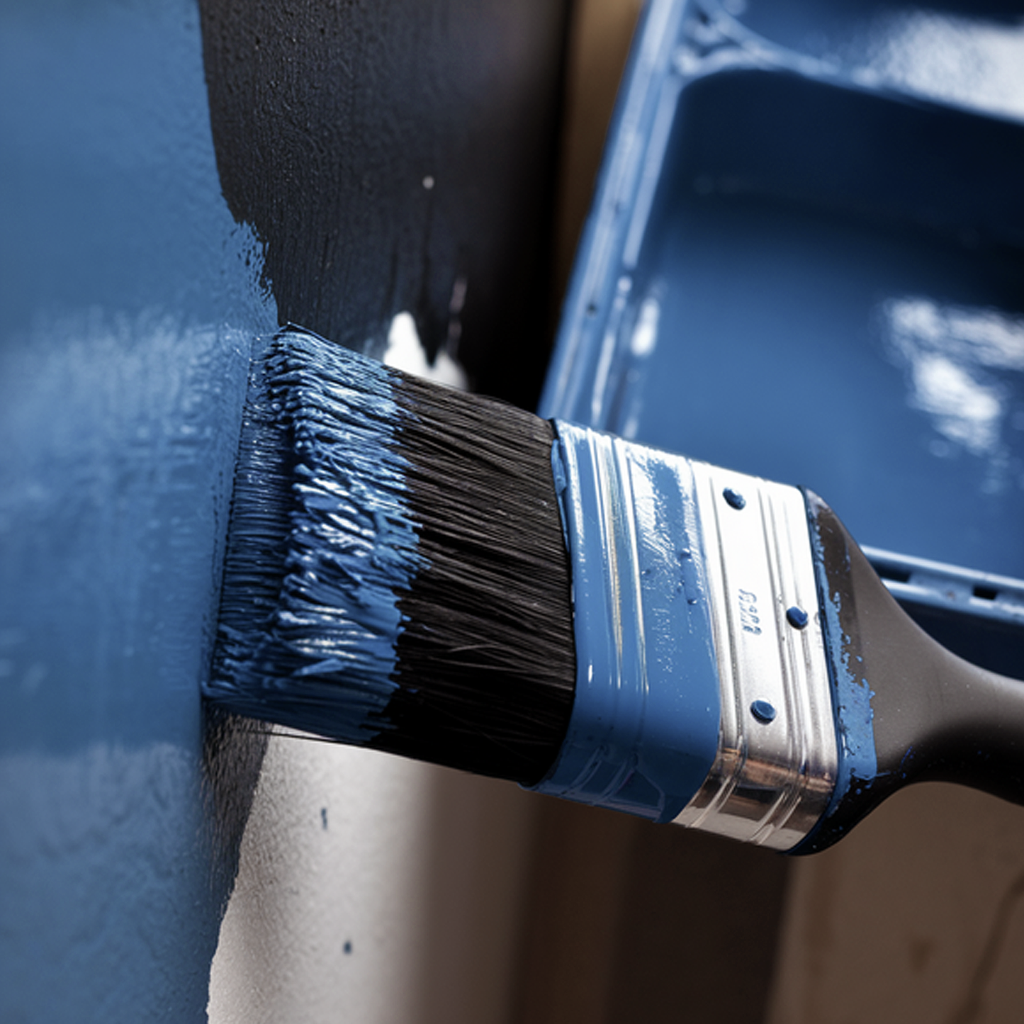brazilian blue paint brush