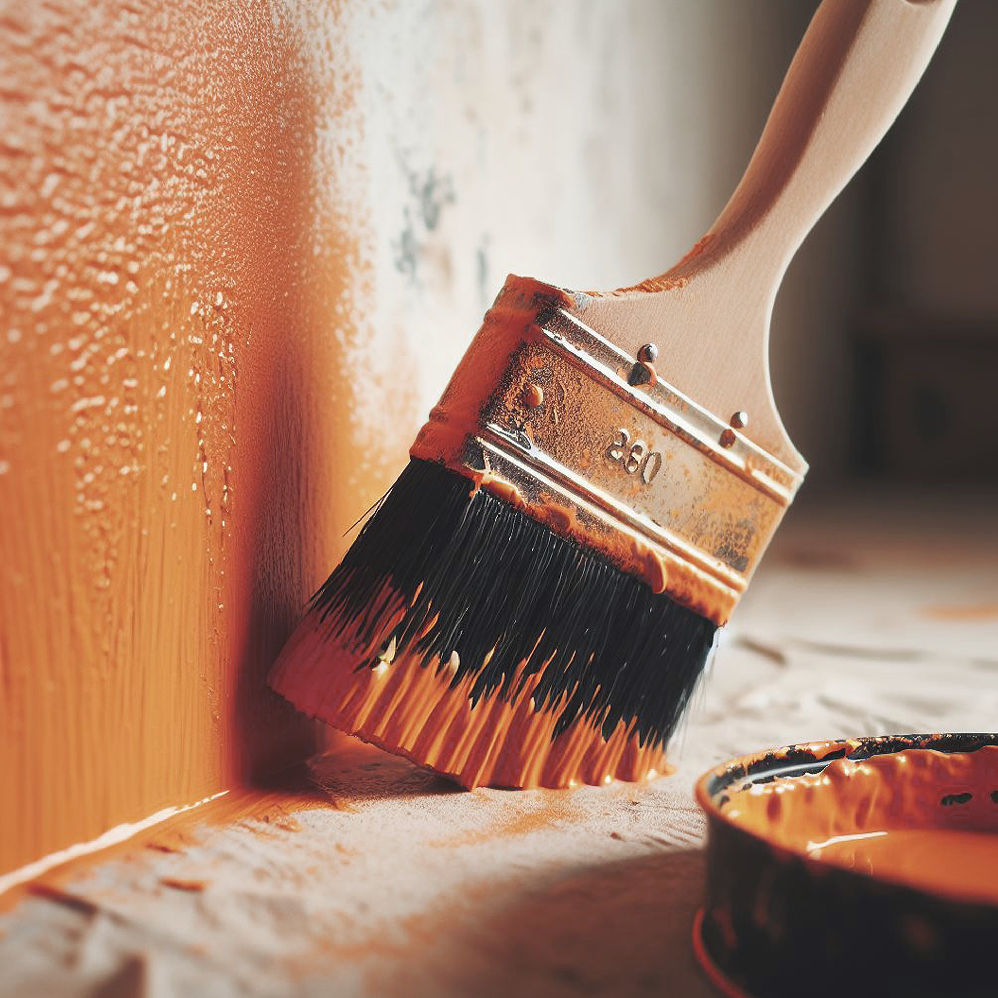 buttered yam paint brush