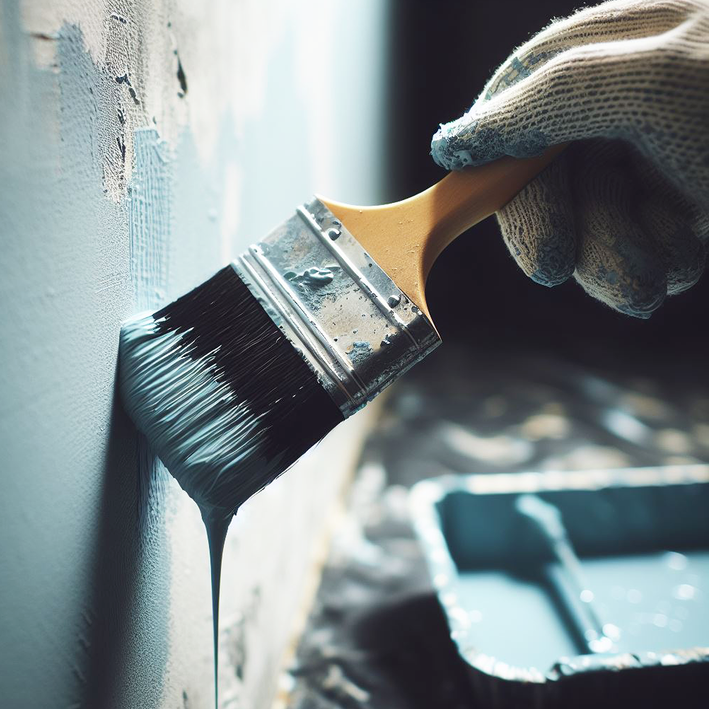 buxton blue paint brush