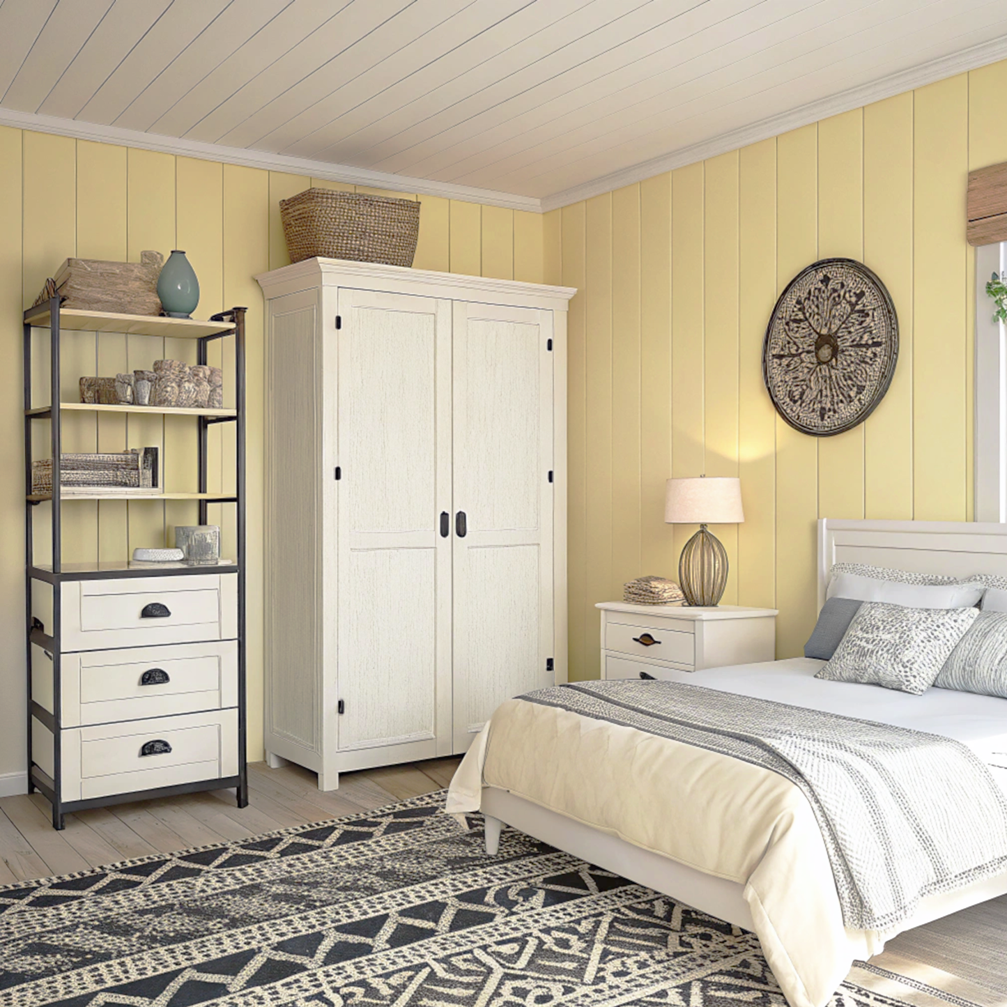 cypress grove painted bedroom