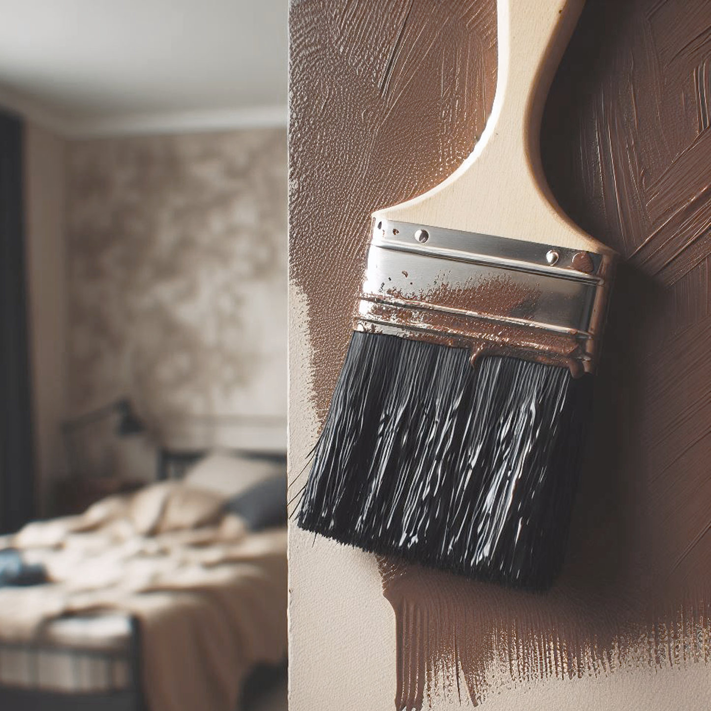 davenport tan paint brush