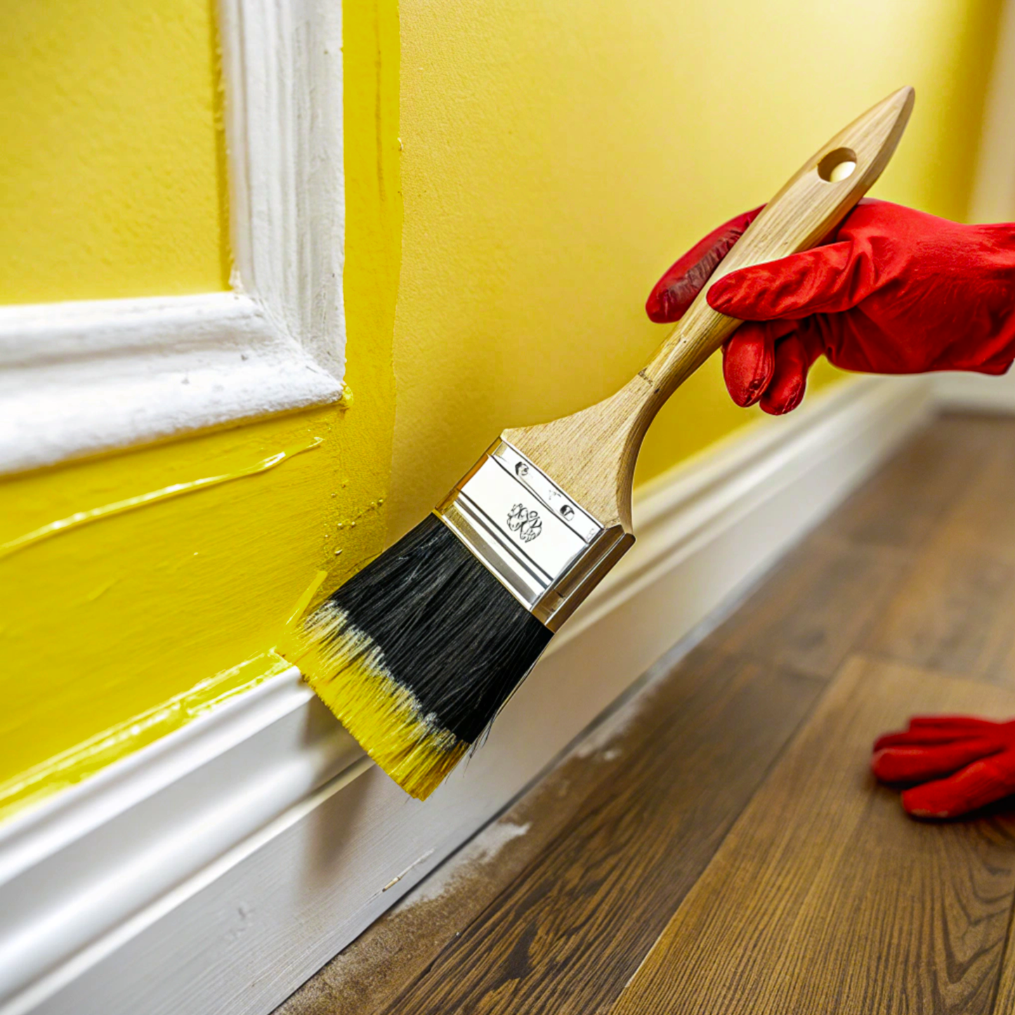 eve green paint brush