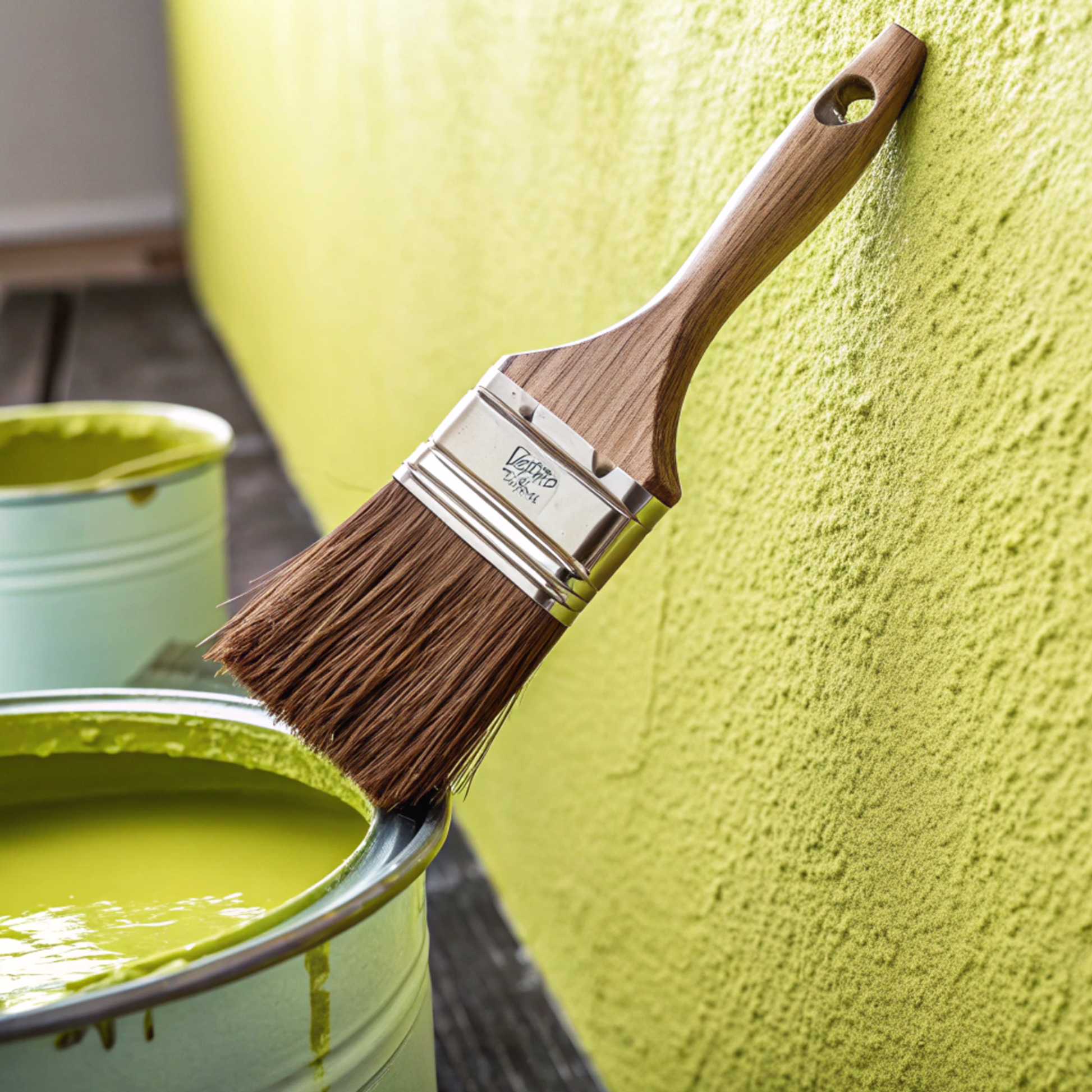 flower power paint brush
