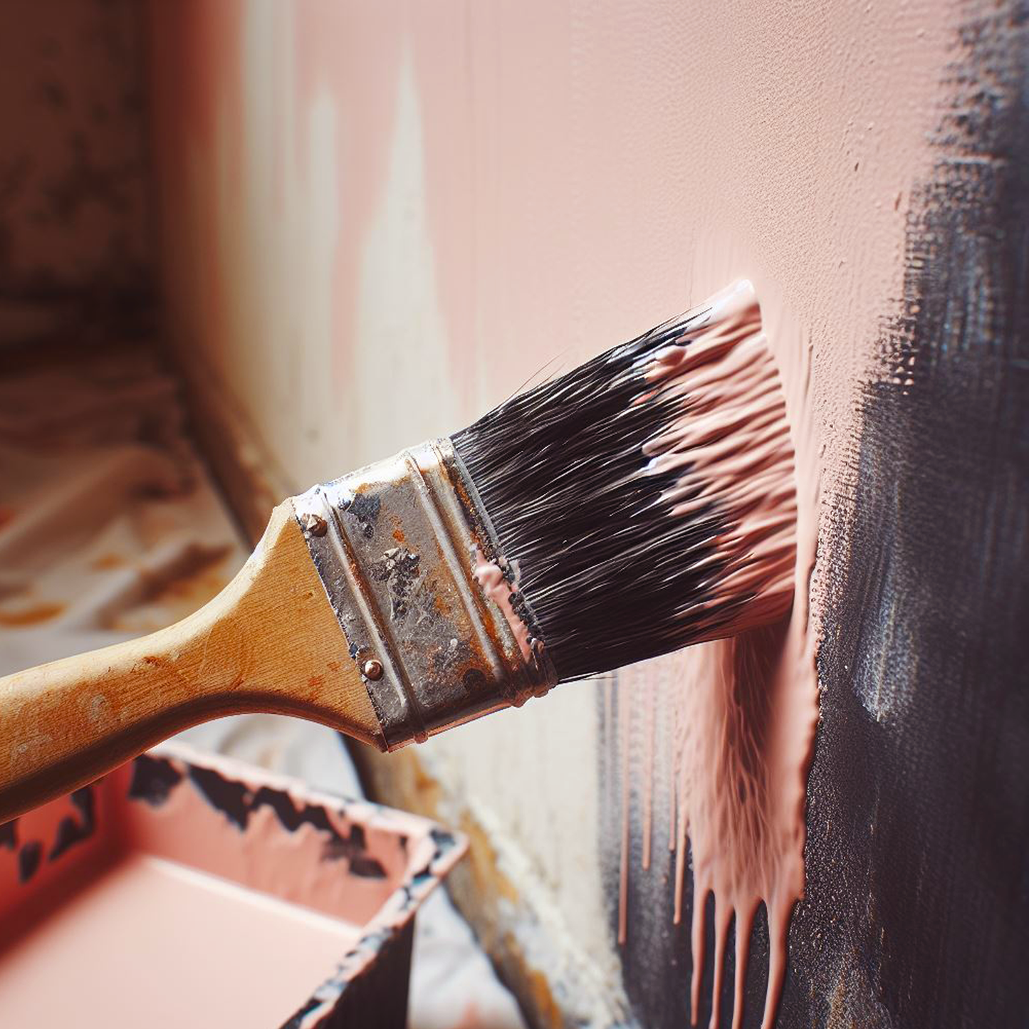 fruit shake paint brush