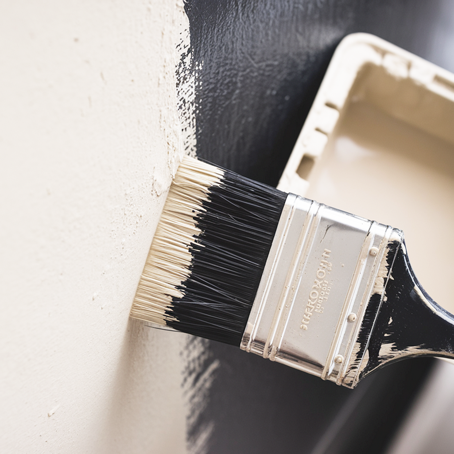 glacier white paint brush