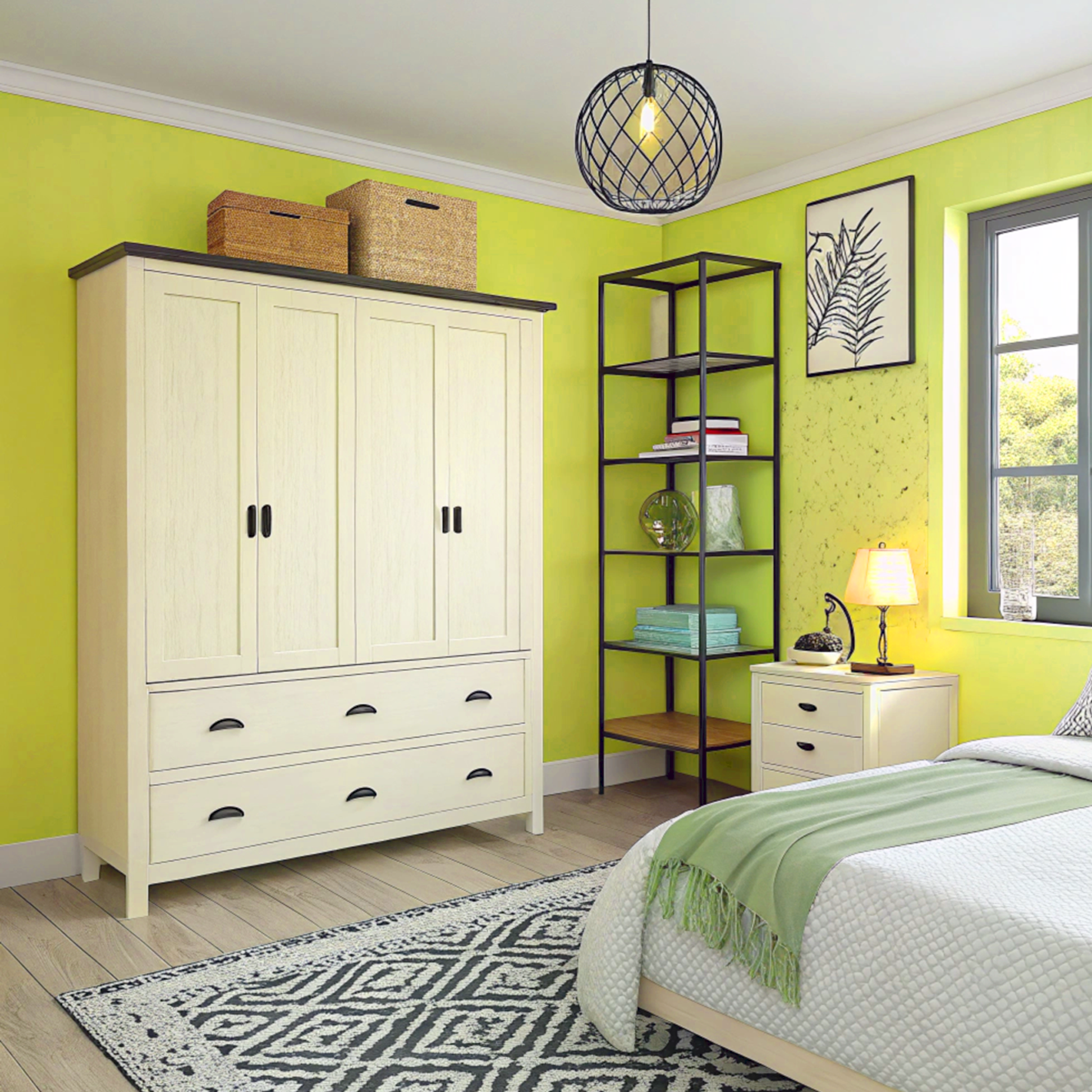 granny smith bedroom painted bedroom