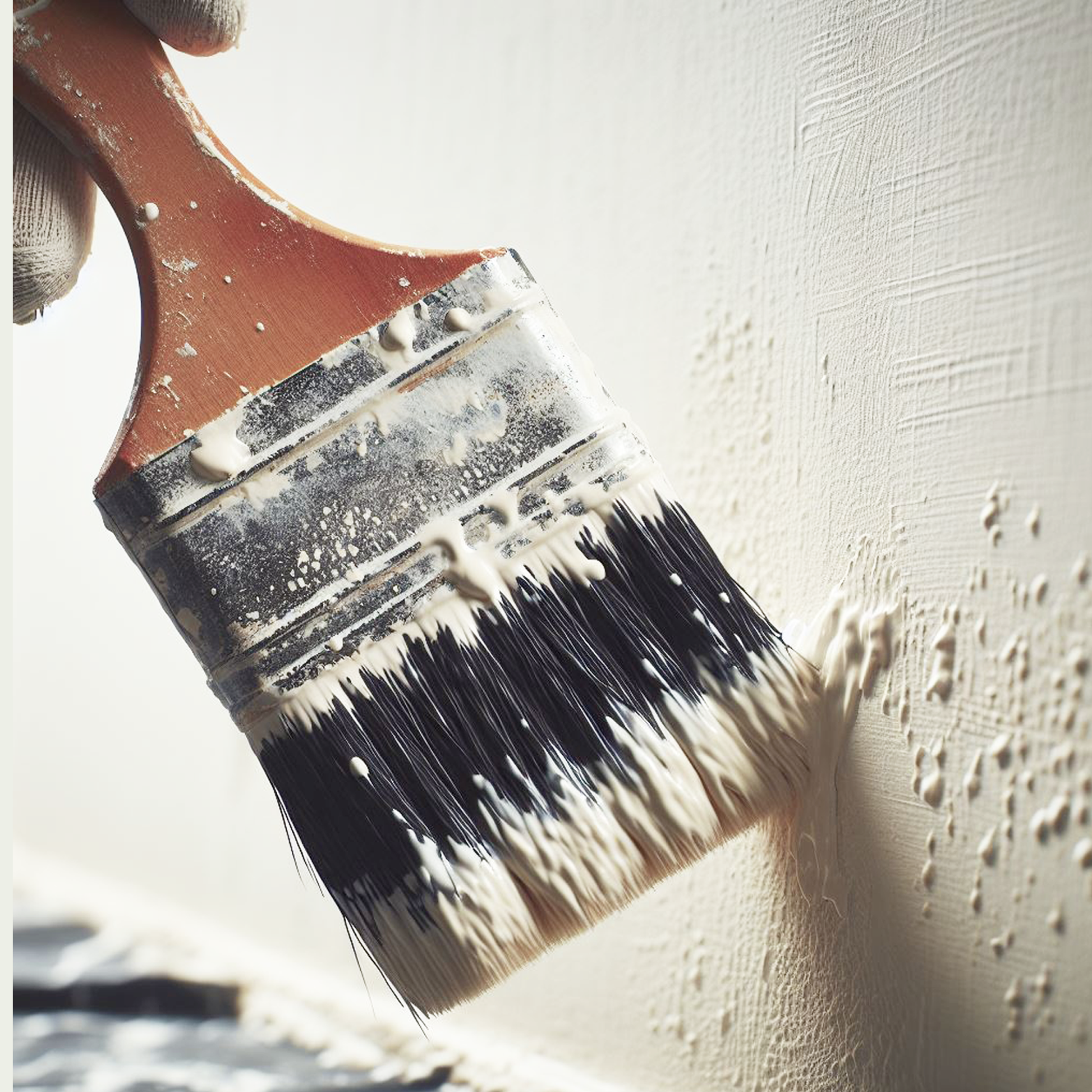 harwood putty paint brush