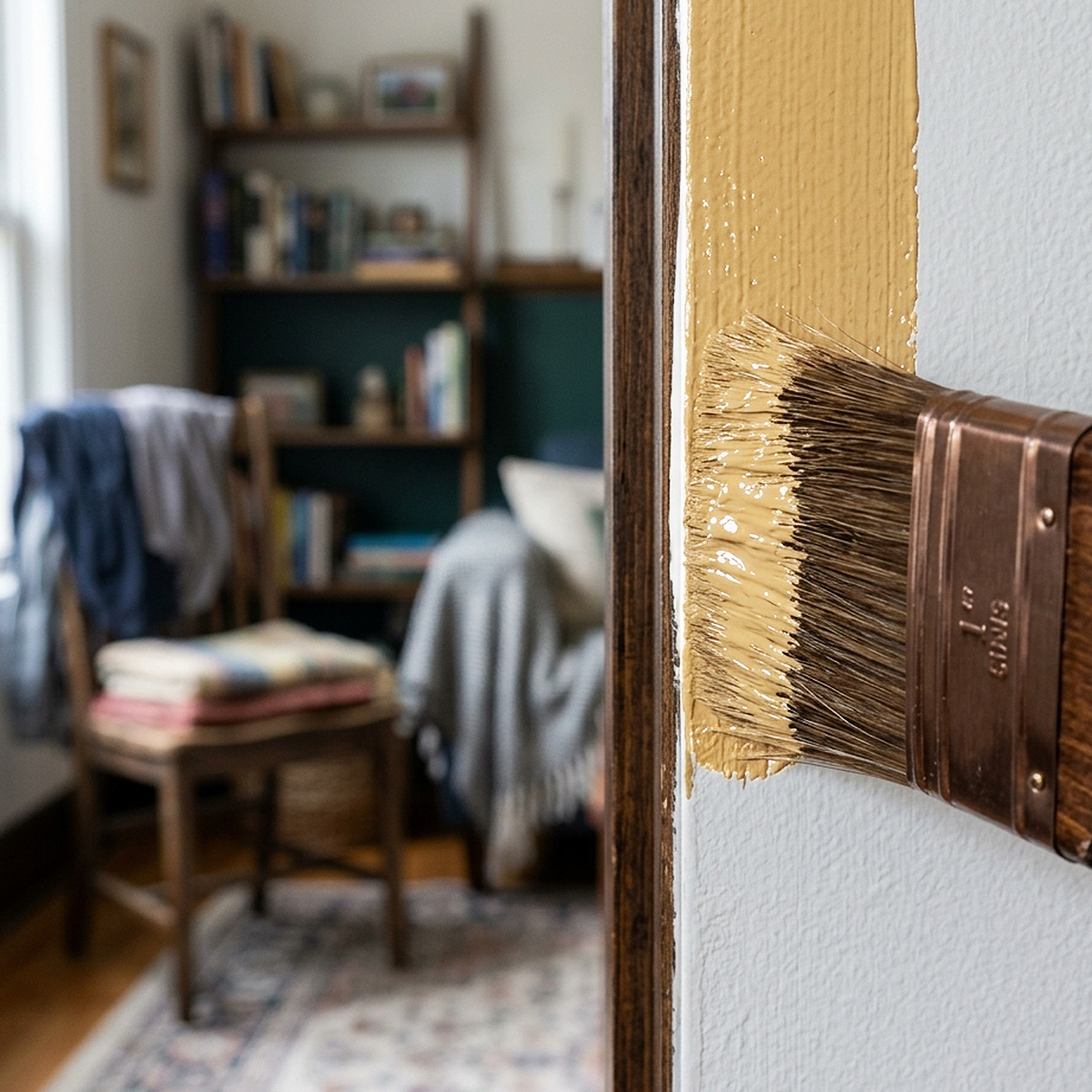 hathaway gold paint brush