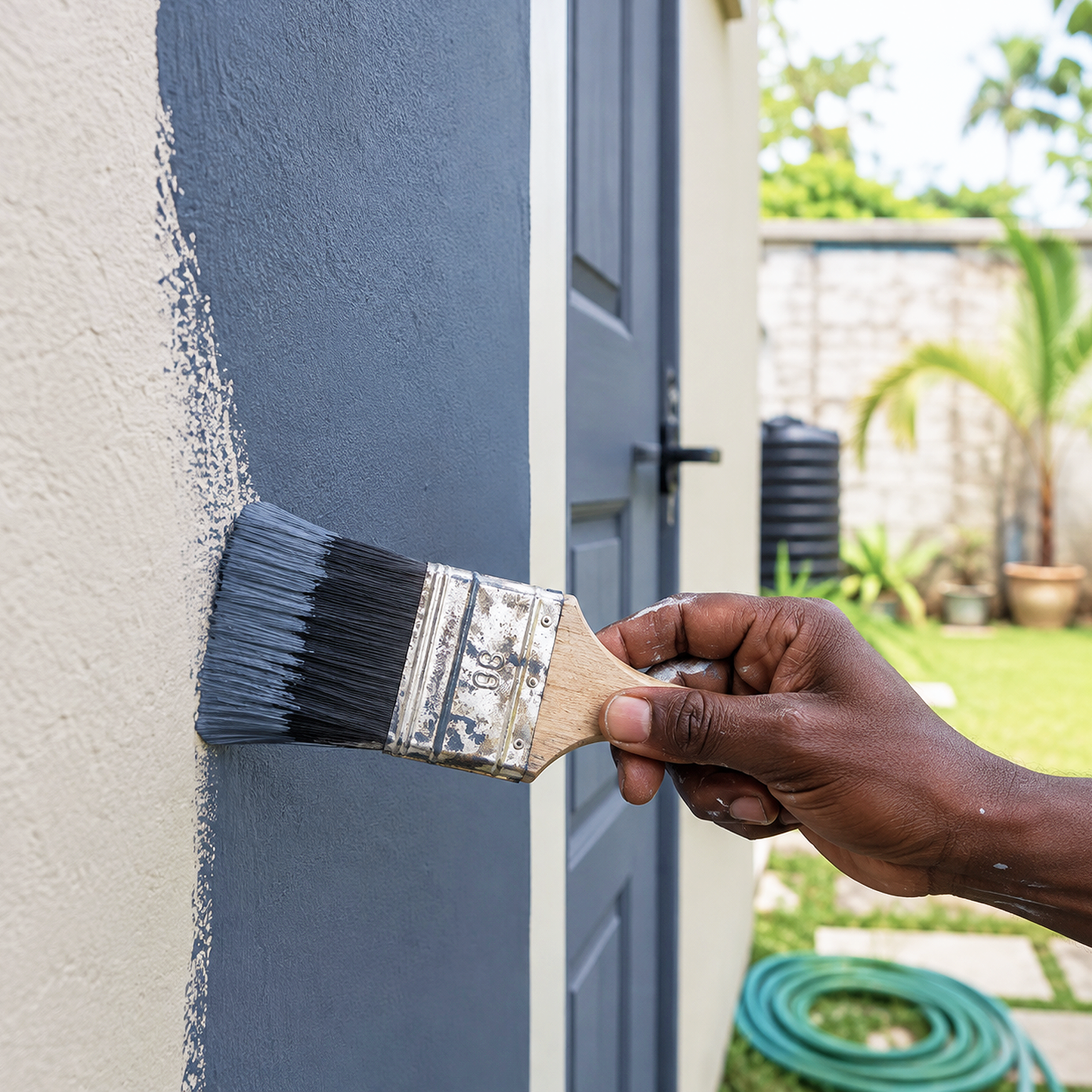 kensington blue paint brush
