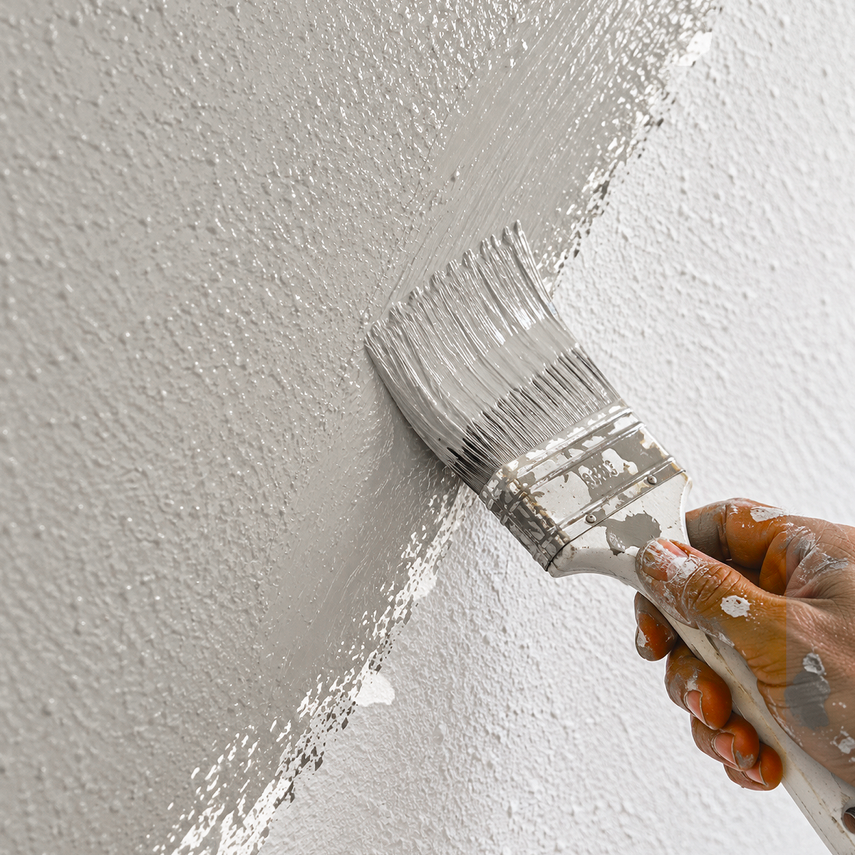 la paloma gray paint brush