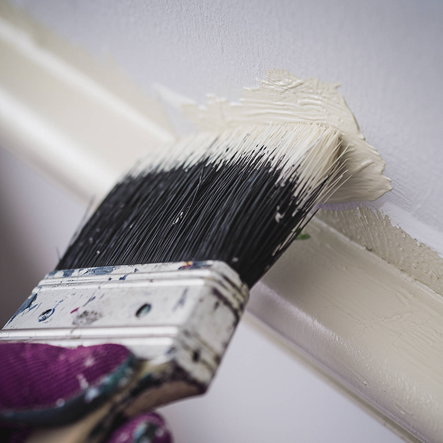 lilac hush paint brush