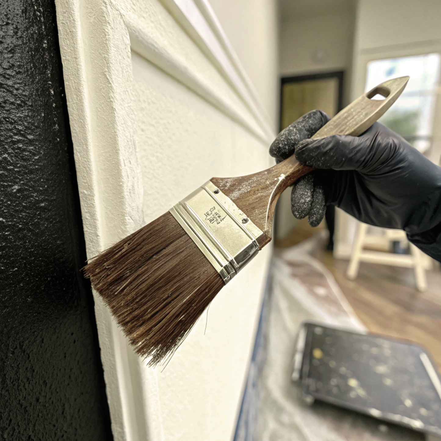 mellowed ivory paint brush