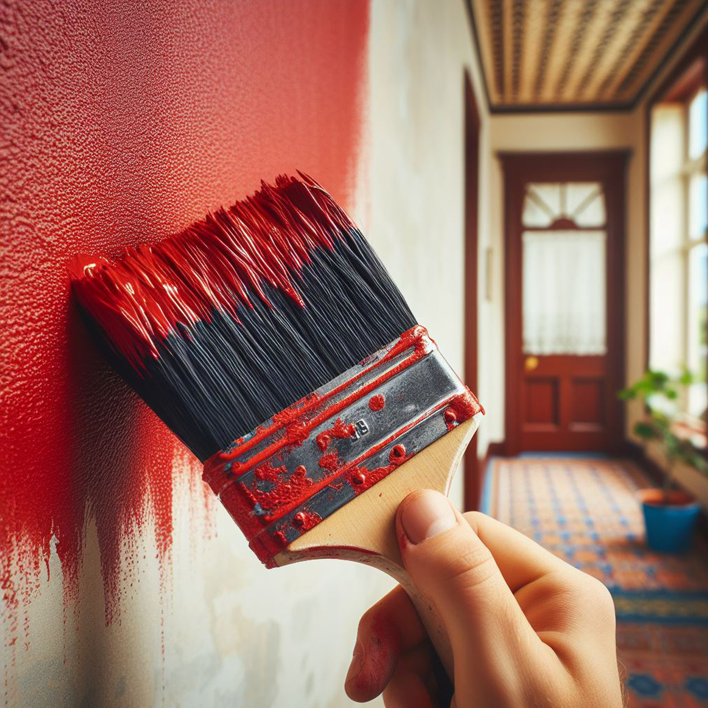 million dollar red paint brush