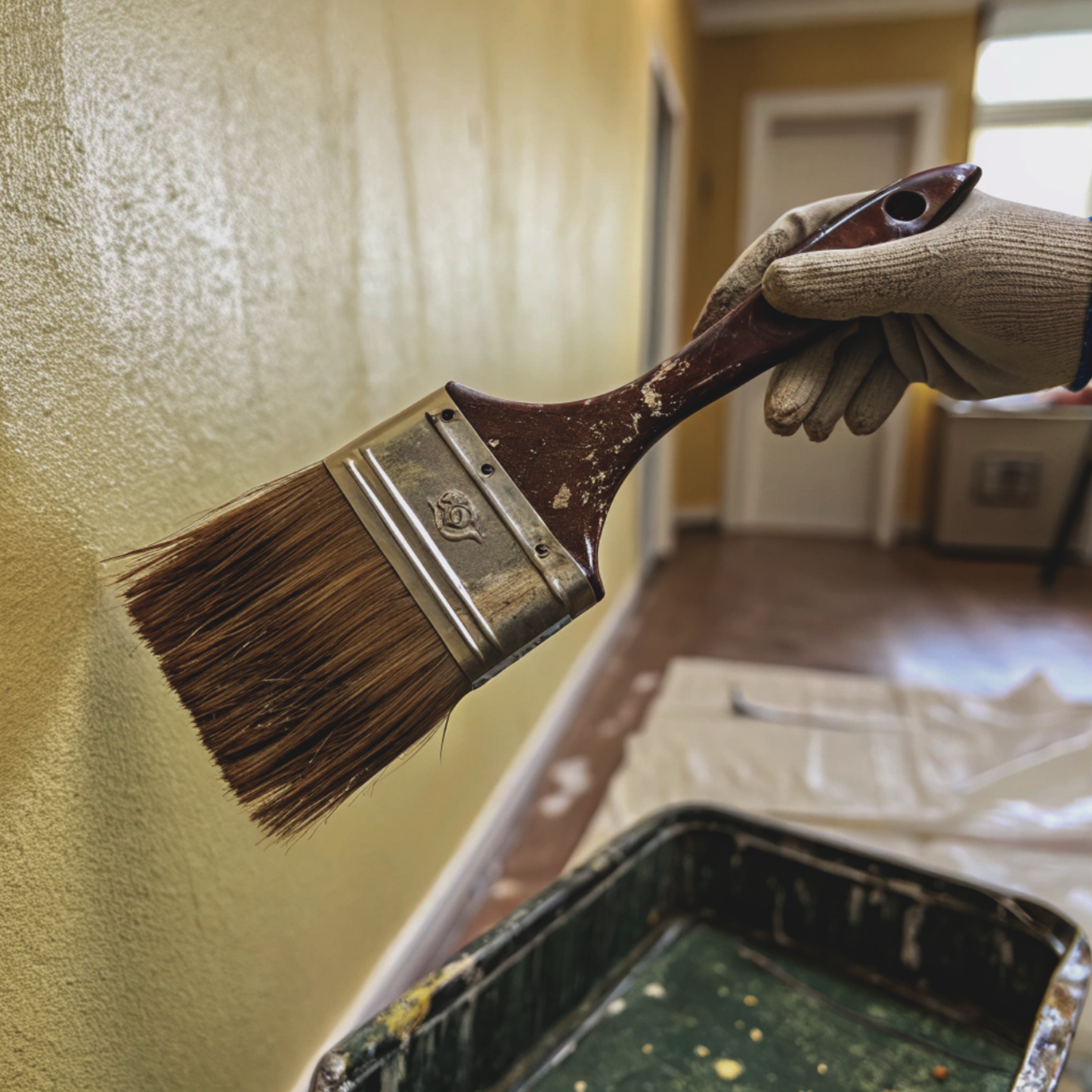 newt green paint brush