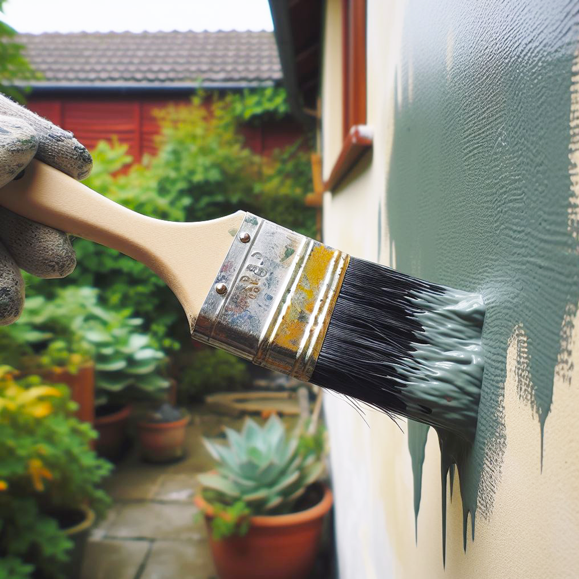 nicolson green paint brush