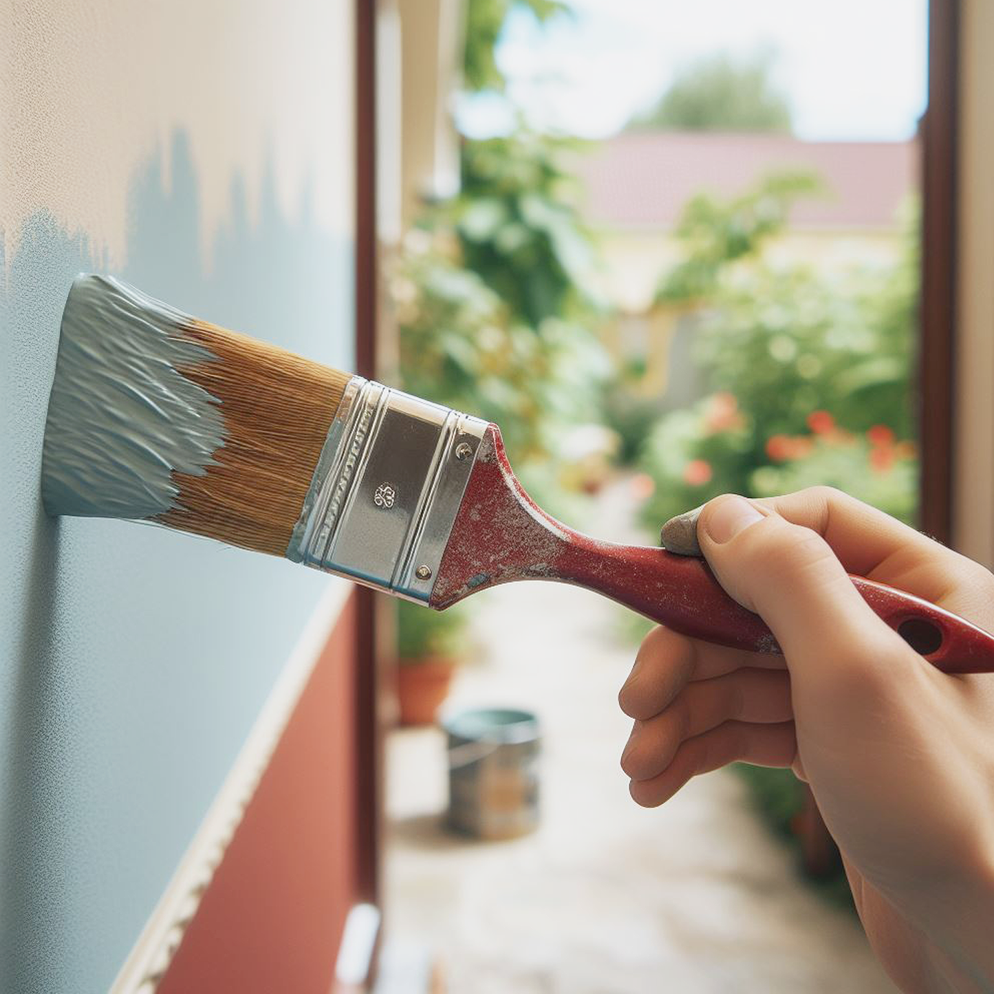 palladian blue paint brush