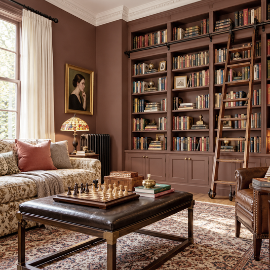 peatmoss painted library
