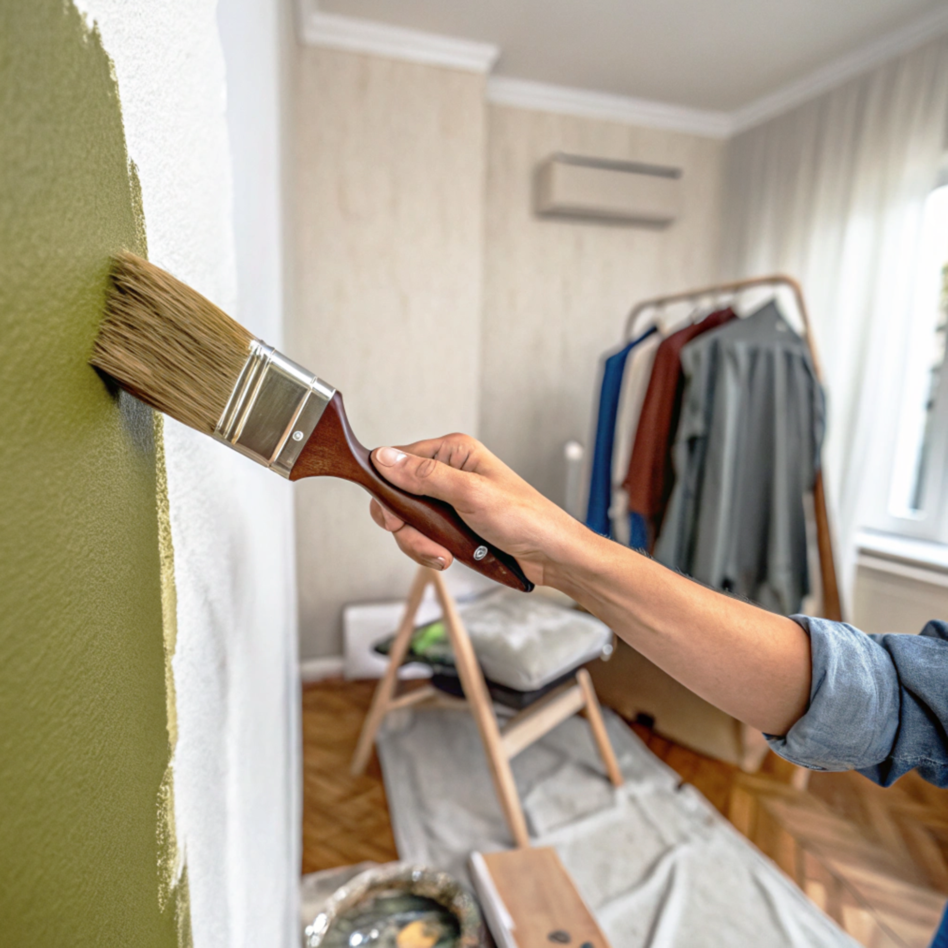 perfectly pesto paint brush