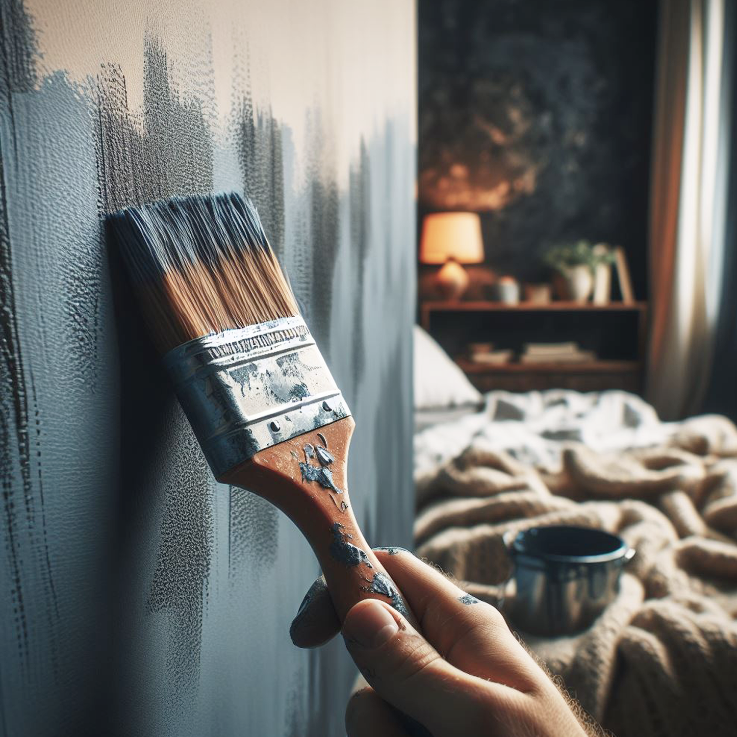 philipsburg blue paint brush