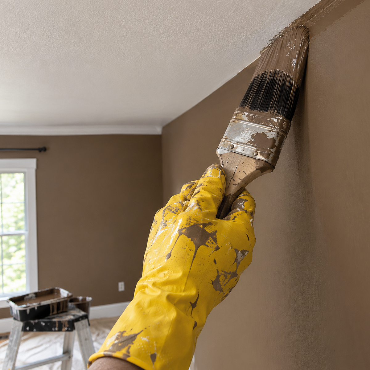 plymouth brown paint brush