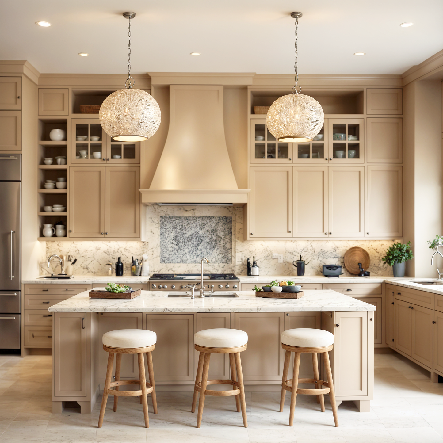 putnam ivory painted kitchen