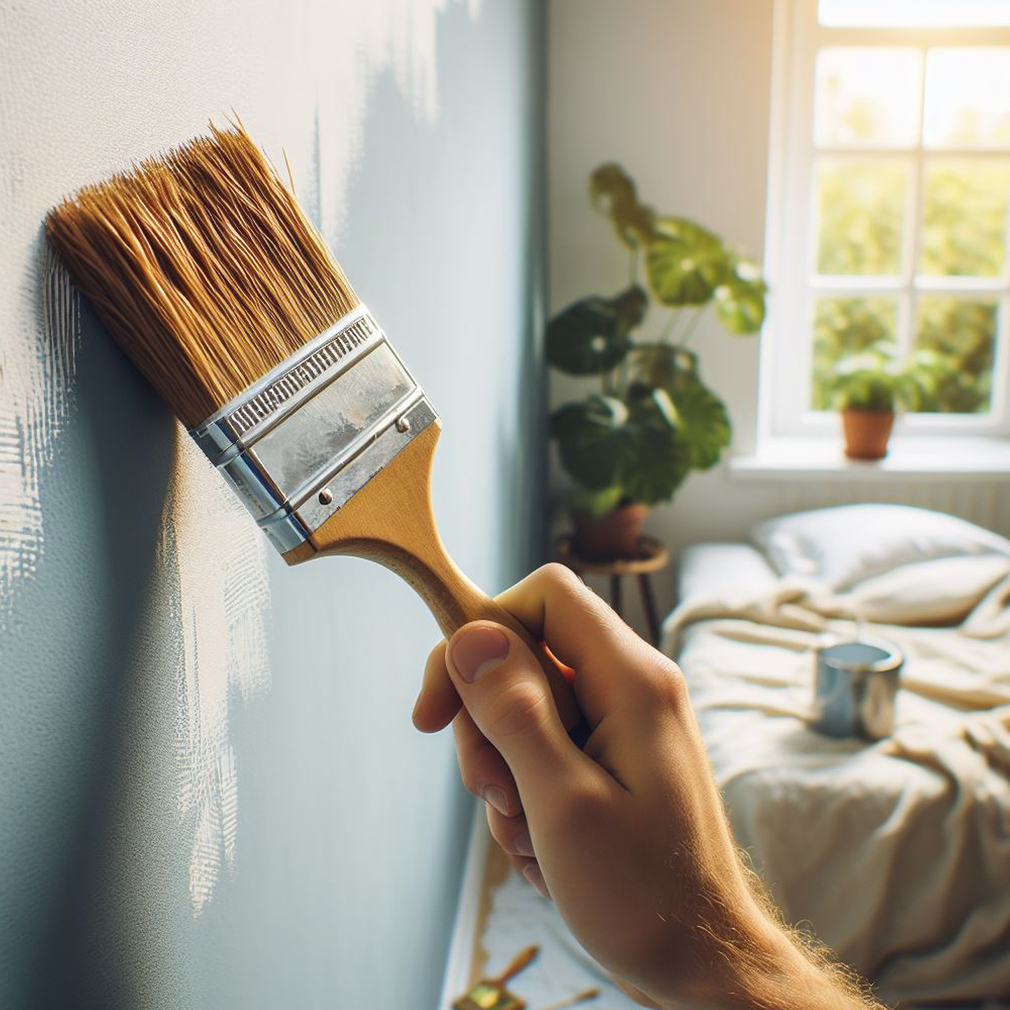 smoke paint brush
