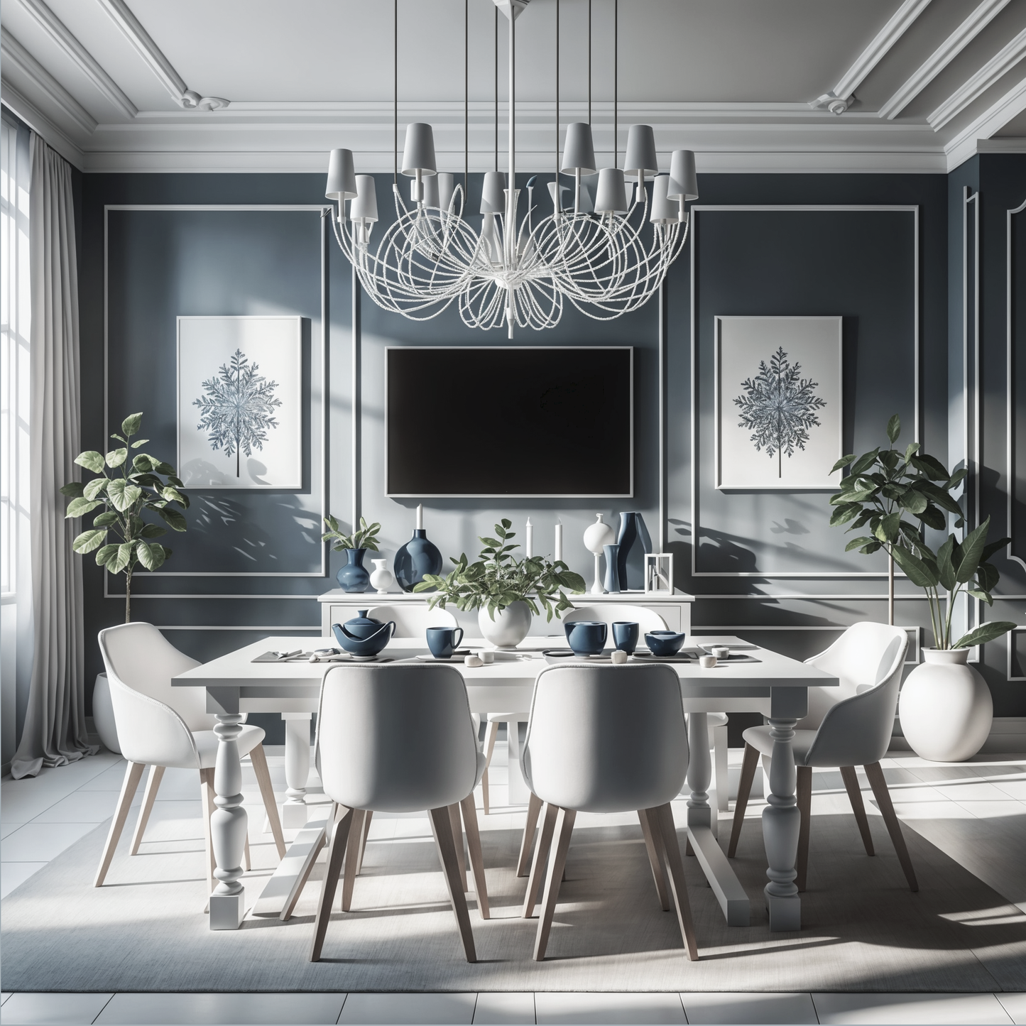 solitude painted dinning room