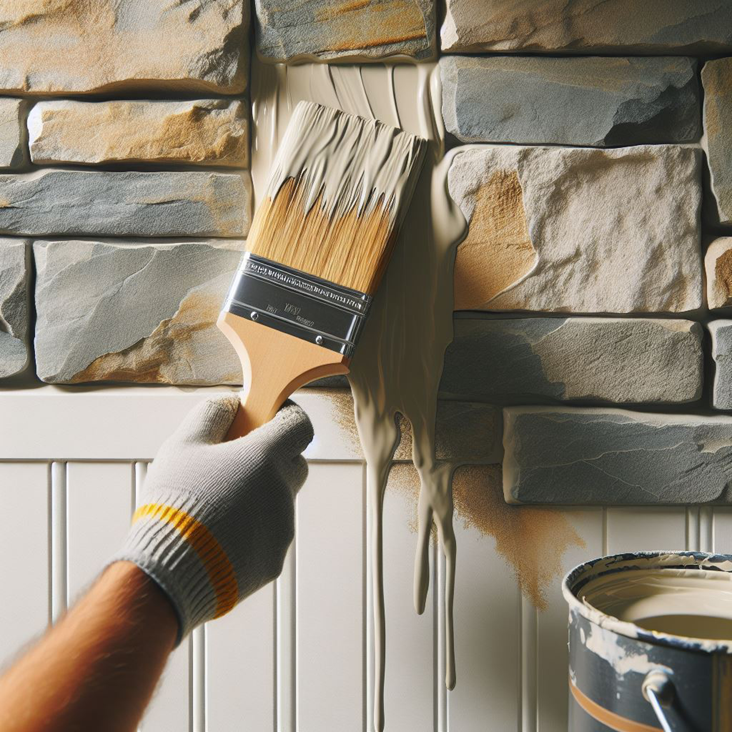 stone hearth paint brush