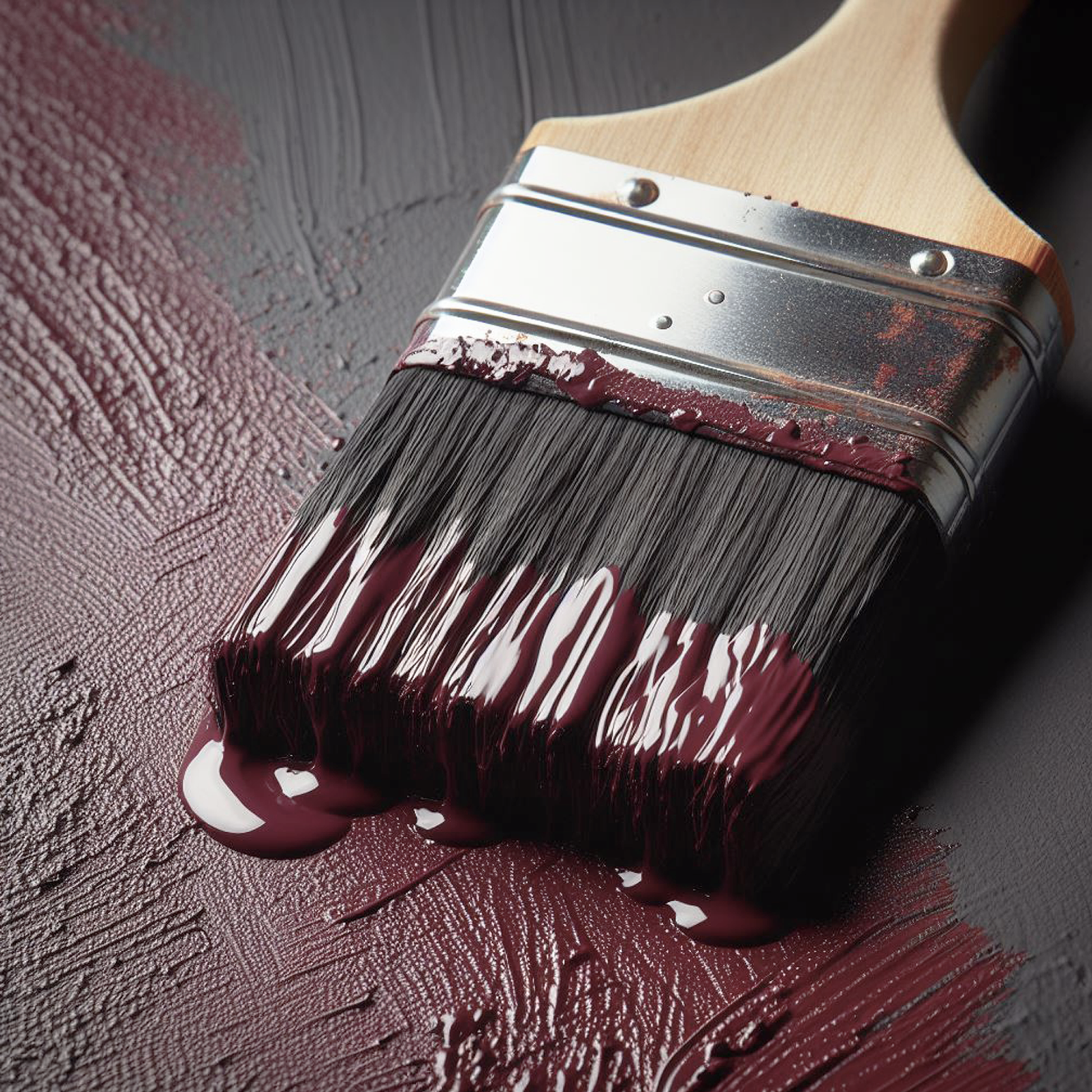 sweet rosy brown paint brush