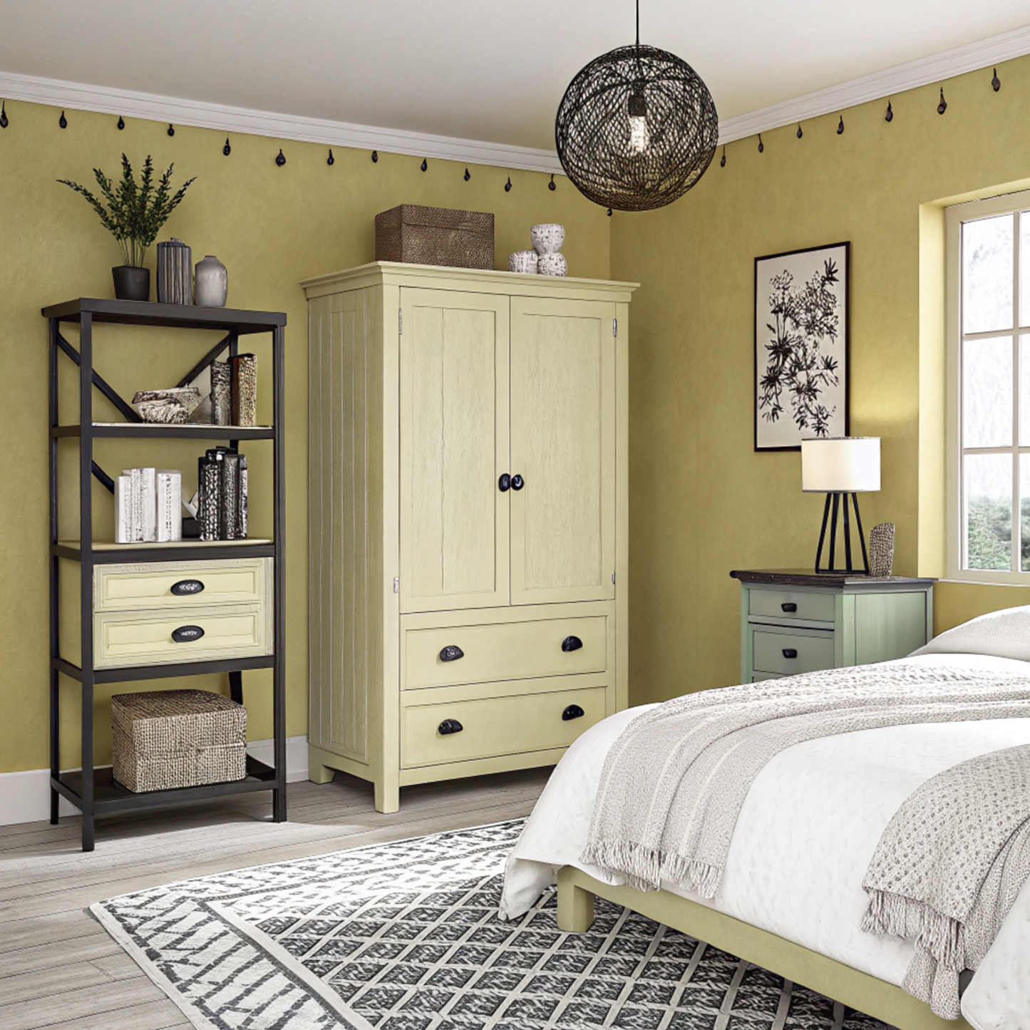 timothy straw painted bedroom