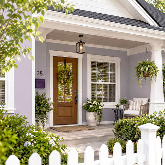 touch of gray painted exterior