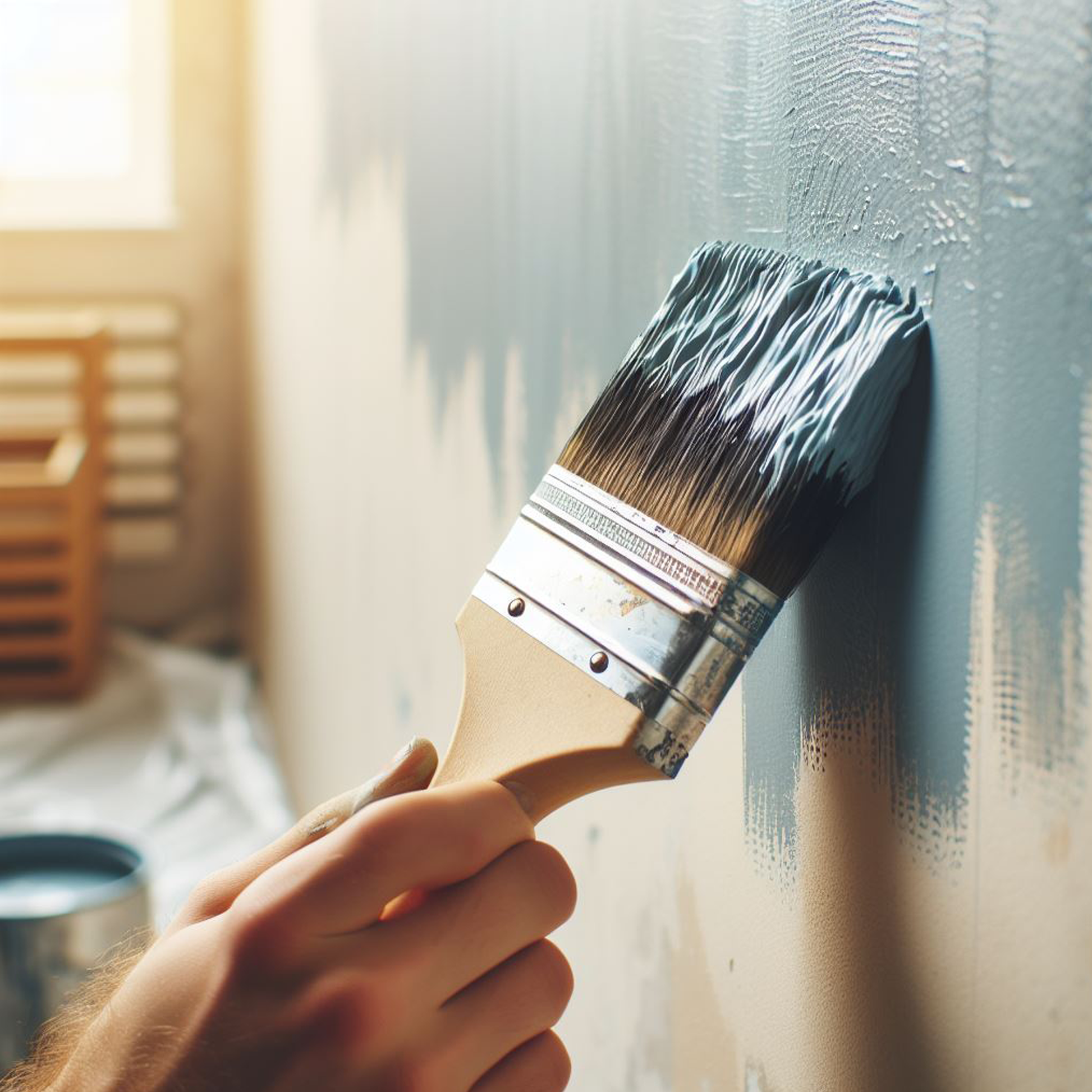 wedgewood gray paint brush