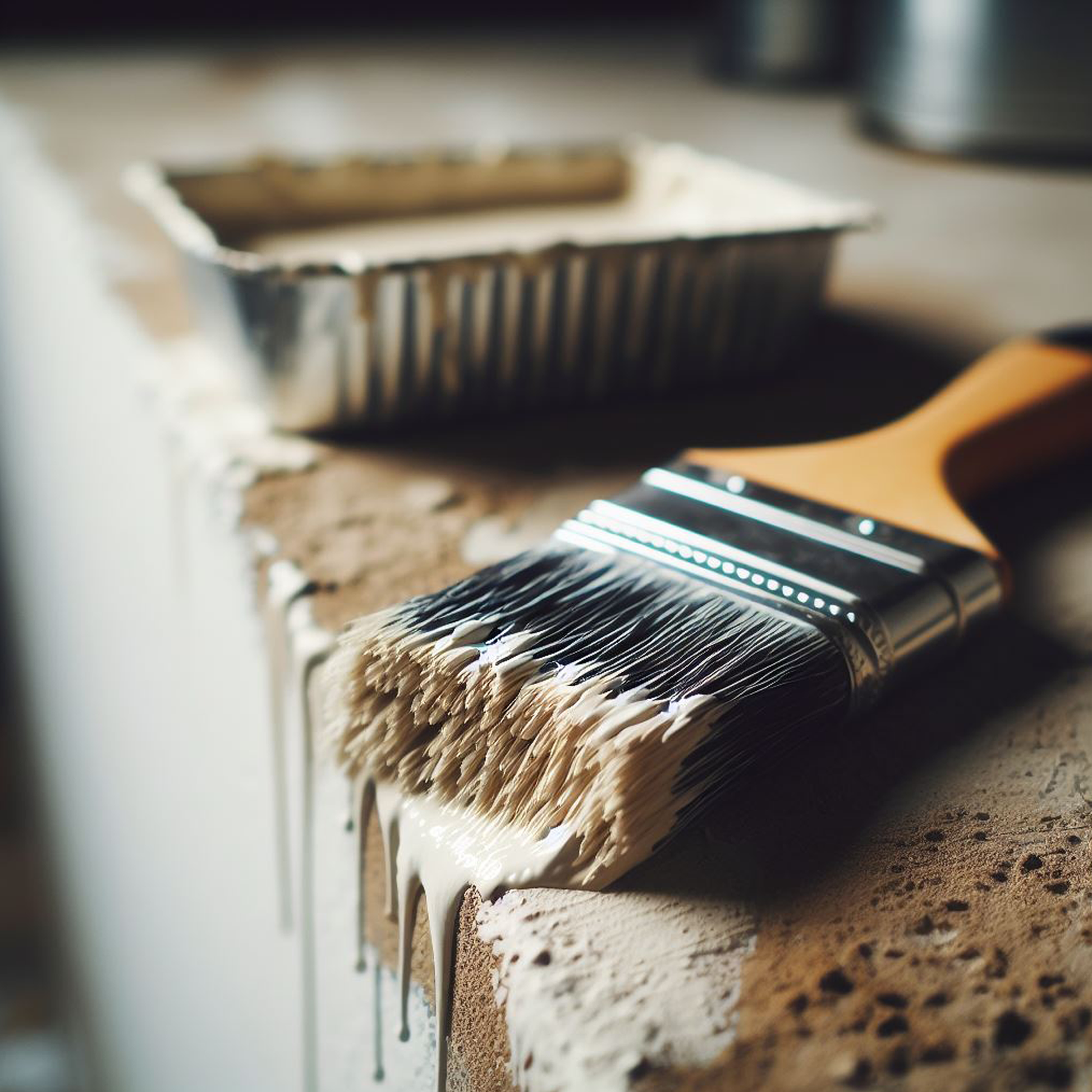 white opulence paint brush